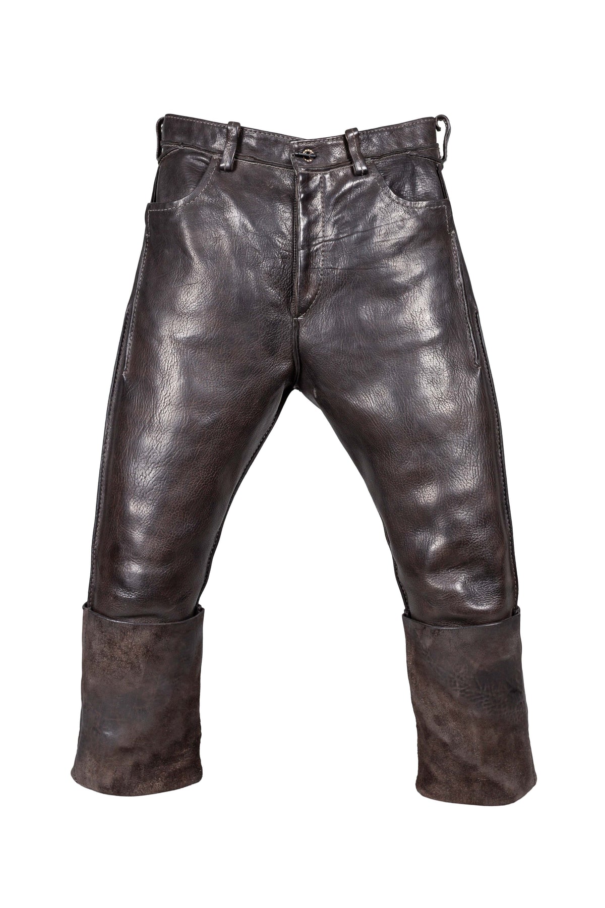 Four-Pocket Pony Leather Trousers – The Library 1994
