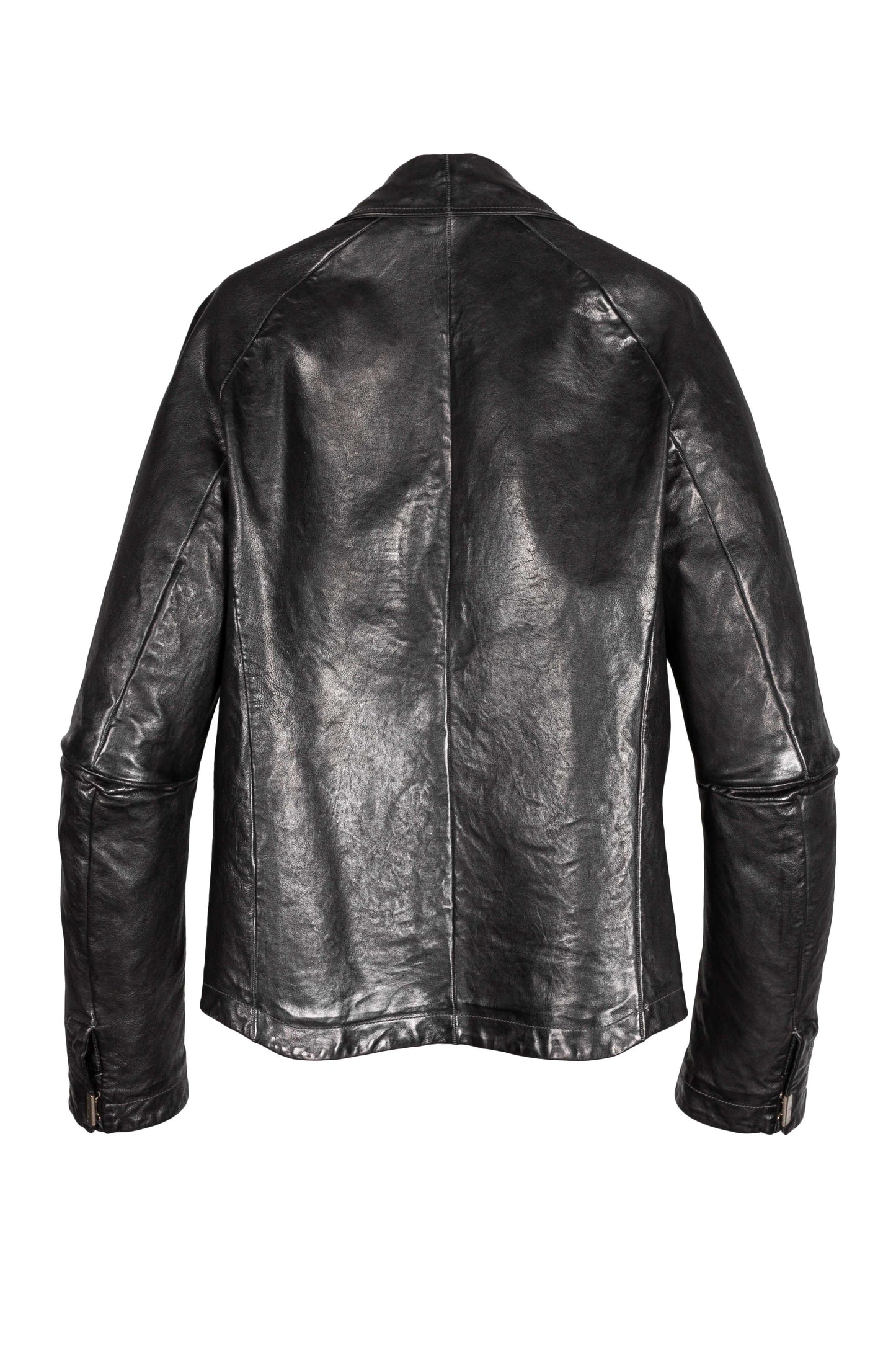 Object Dyed Lined Scarstitched Leather Jacket – The Library 1994