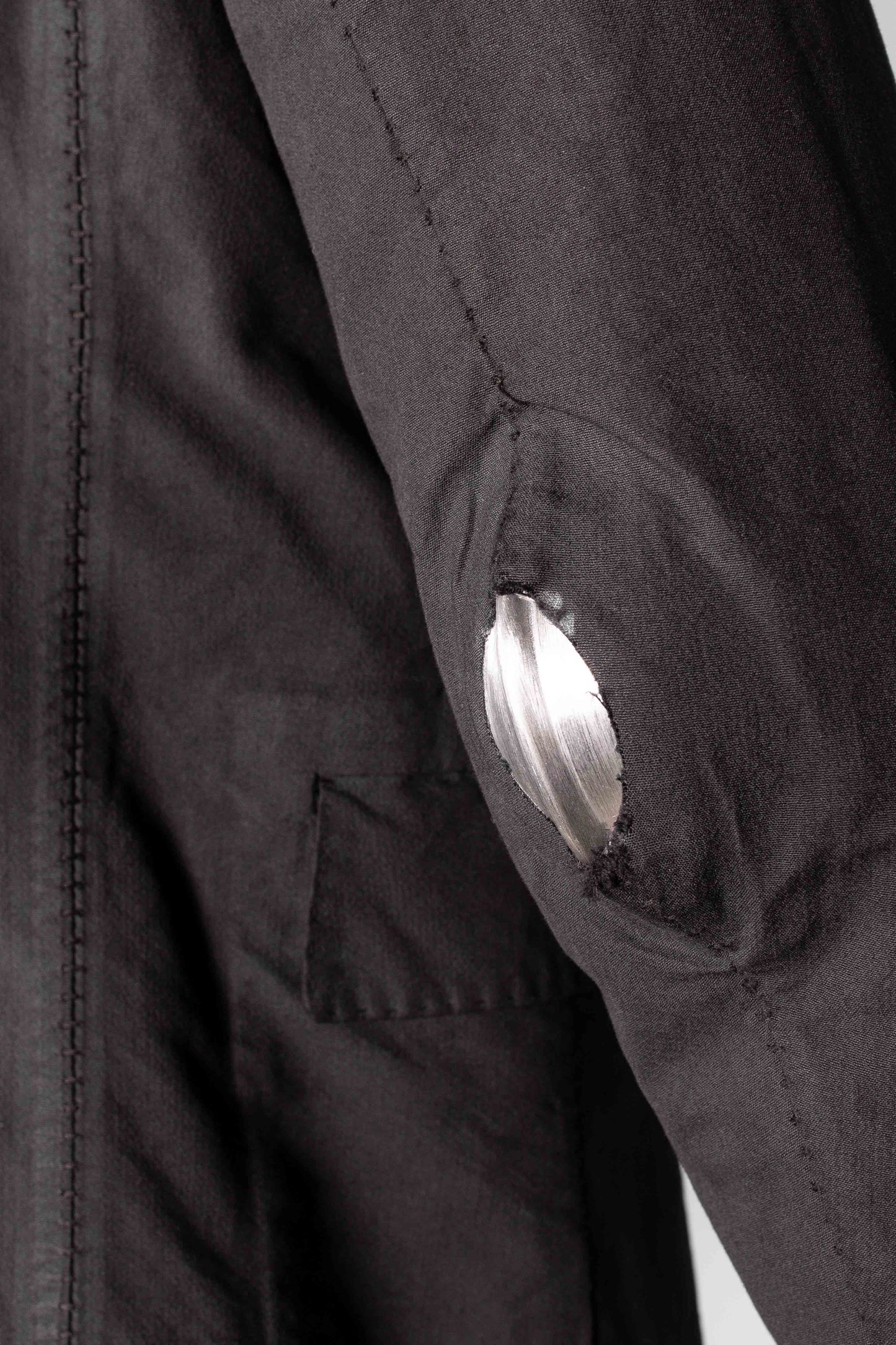 Object Dyed Meltlock Prosthetic Elbow 1 Button Jacket