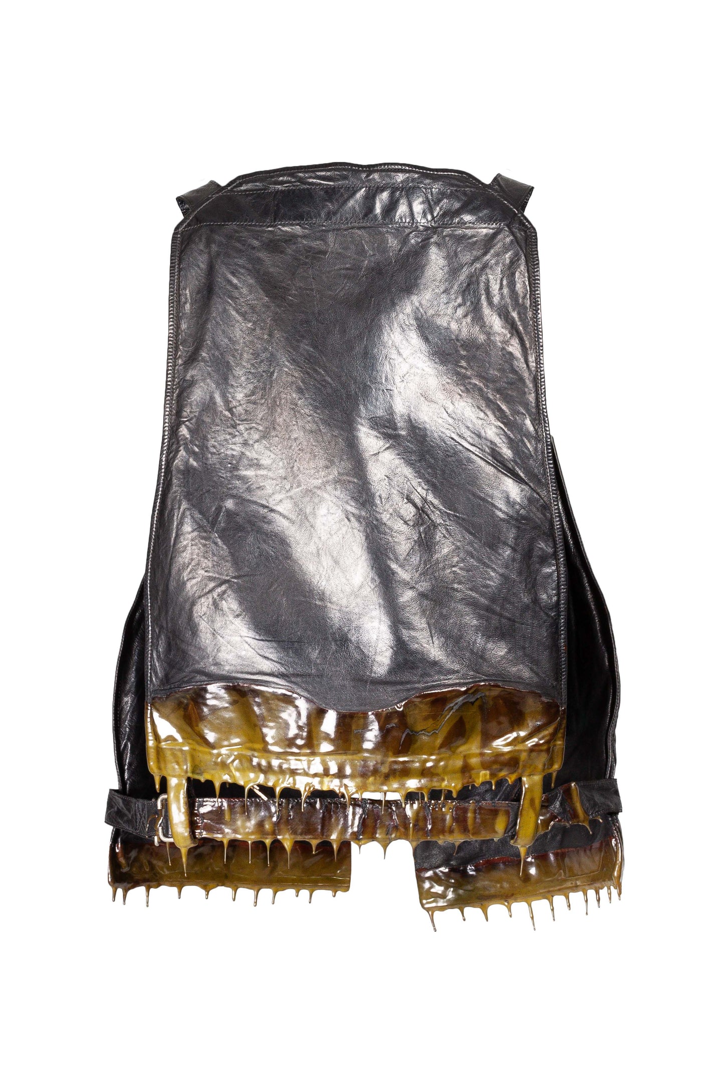 Object Dyed Drip Rubbered Vest Bag