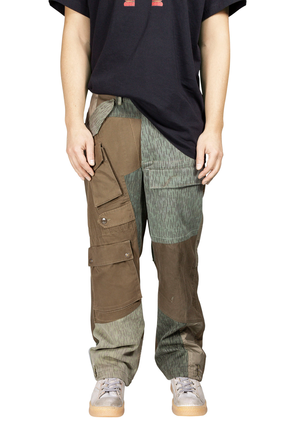 Upcycled M65 Loose Cargo Pants
